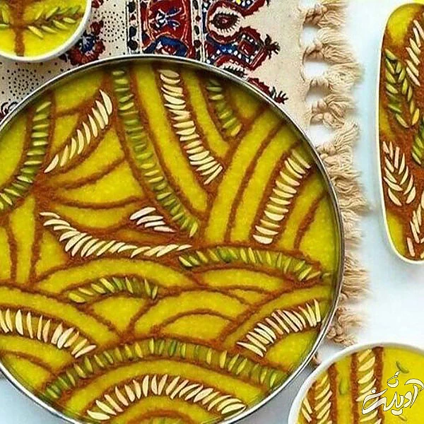 تزیین شله زرد تزیین شله زرد ساده تزیین شله زرد مجلسی تزیین شله زرد ساده و شیک تزیین شله زرد تک نفره تزیین شله زرد با دارچین بدون شابلون تزیین شله زرد با پودر نارگیل